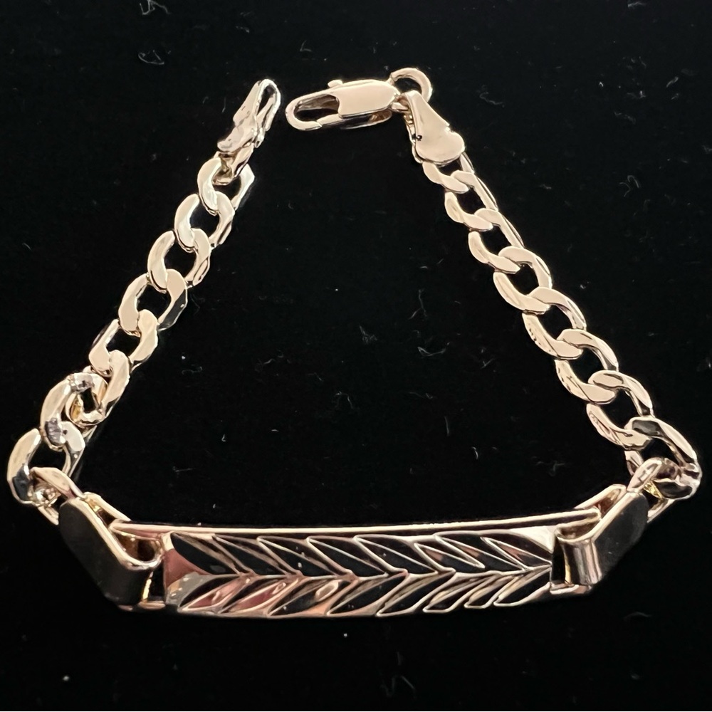 18kGold filled kids Bracelet 5.75”